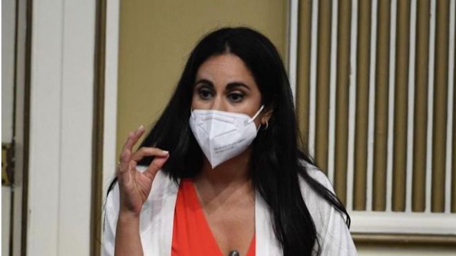 Vidina Espino advierte que nadie la va a silenciar ni callar a la hora de defender los derechos de los canarios