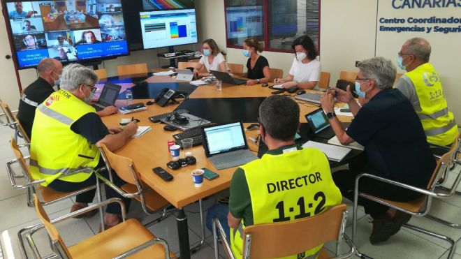El PEVOLCA acuerda el regreso de los vecinos desalojados el viernes en las zonas de Tajuya y Tacande, en El Paso