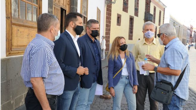 'Los gobiernos de Luis Yeray y Ángel Víctor han abandonado el patrimonio de La Laguna'