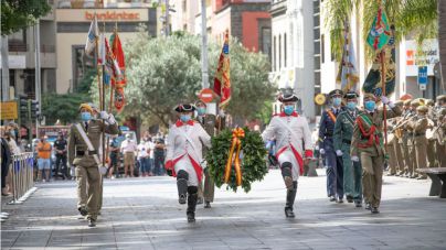 Día de la Fiesta Nacional en Santa Cruz de Tenerife