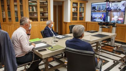Reunión de la Comisión Mixta para la reconstrucción, recuperación y apoyo a La Palma