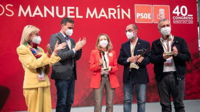 Ángel Víctor Torres recibe el premio Manuel Marín a la gestión autonómica