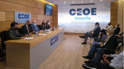 CC traslada a la CEOE que la isla ha perdido competitividad y liderazgo económico, político y social