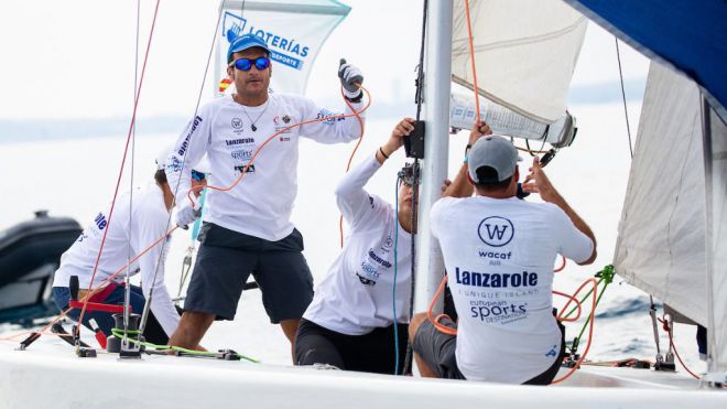 “Lanzarote - RCN Arrecife” se afianza líder de la Liga Española de Vela