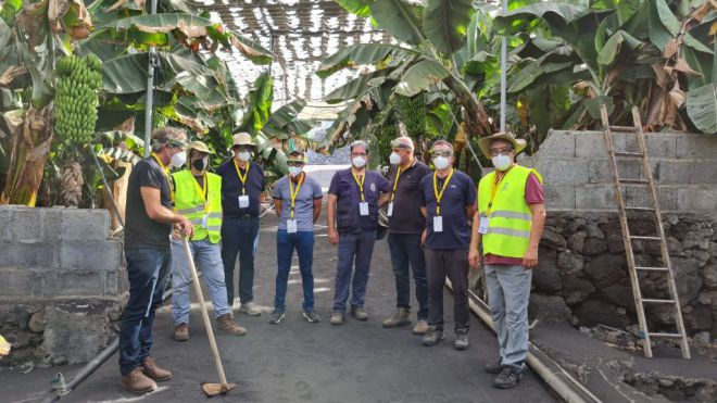 El Cabildo colabora con los agricultores de La Palma formándolos sobre el uso de agua desalada