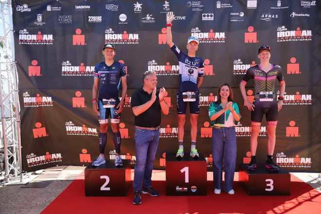 El belga Kenneth Vandendriessche ha conquistado el XXX Ironman Lanzarote