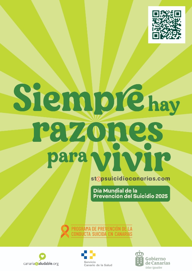 Sanidad aboga por las razones para vivir frente a la ideación suicida