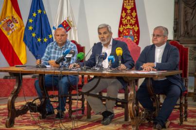 El descendimiento de la Virgen y el concierto de Agoney, primeros actos de las Fiestas de Adeje