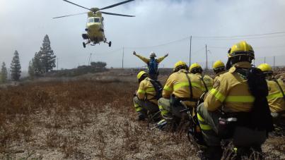 "Los hidroaviones no son la mejor herramienta para la extinción de incendios en Canarias"