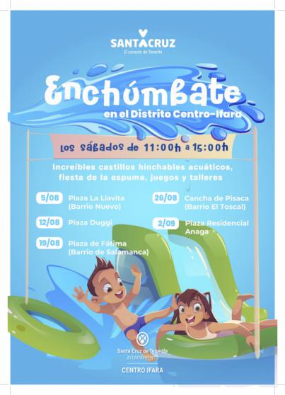 El distrito Centro-Ifara organiza la actividad “Enchúmbate” dirigida a los jóvenes