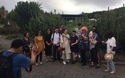Once agentes de viaje de China recorrieron este domingo la Ruta San Mao