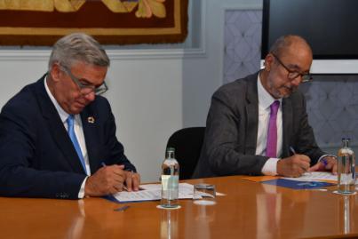 La ULPGC y el Club Baloncesto Gran Canaria rubrican un convenio marco de colaboración