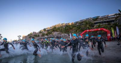 La élite española del triatlón busca su hueco en el Anfi Challenge Mogán