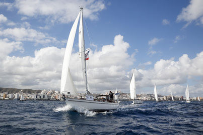 La regata ARC January cumple su segunda salida desde Las Palmas de Gran Canaria rumbo al Caribe