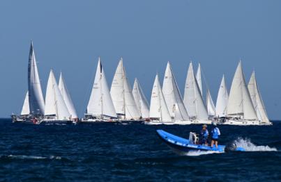 La 12 ARC Plus, con 94 veleros, se despide de Las Palmas de Gran Canaria