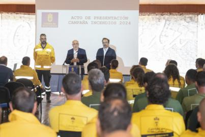 Controlado el incendio forestal de Fataga