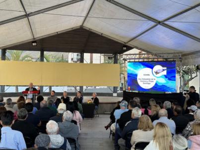 El Cabildo prevé generar hasta 3 mil metros cúbicos diarios de agua con la desaladora en Playa de Santiago
