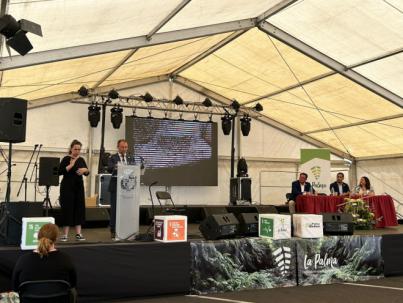 Sergio Rodríguez pone en valor el papel de la Reserva de la Biosfera La Palma