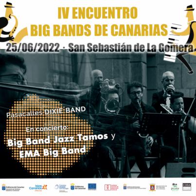 El IV Encuentro Big Bands de Canarias recae este sábado en San Sebastián de La Gomera