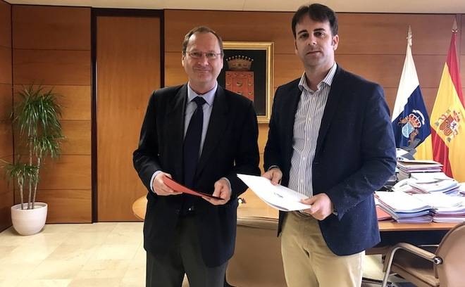 La Gomera y Huelva firman el convenio para la celebración de la Regata Oceánica del 525 Aniversario