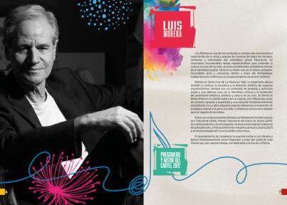 El Pregón en Honor a la Patrona de Canarias se impregna del talento palmero de Luis Morera