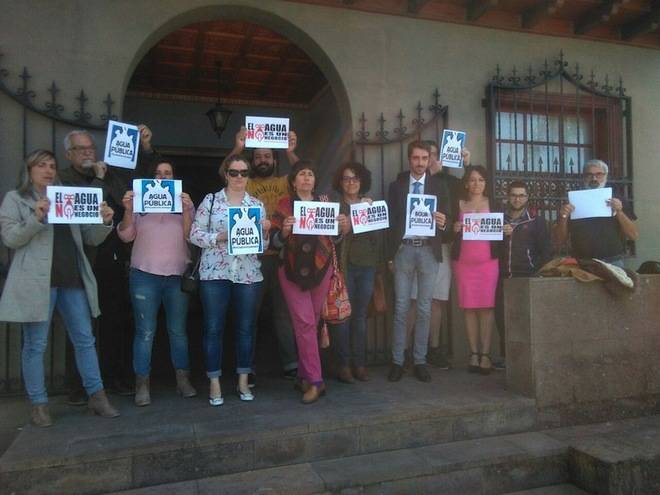 La oposición en El Sauzal denuncia la prórroga del servicio de agua