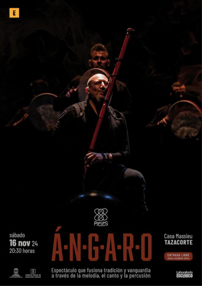 La compañía artística Pieles y su espectáculo ‘Ángaro’ en La Palma
