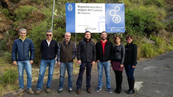La mejora del camino de Cosme de Arafo costará 580.000 euros
