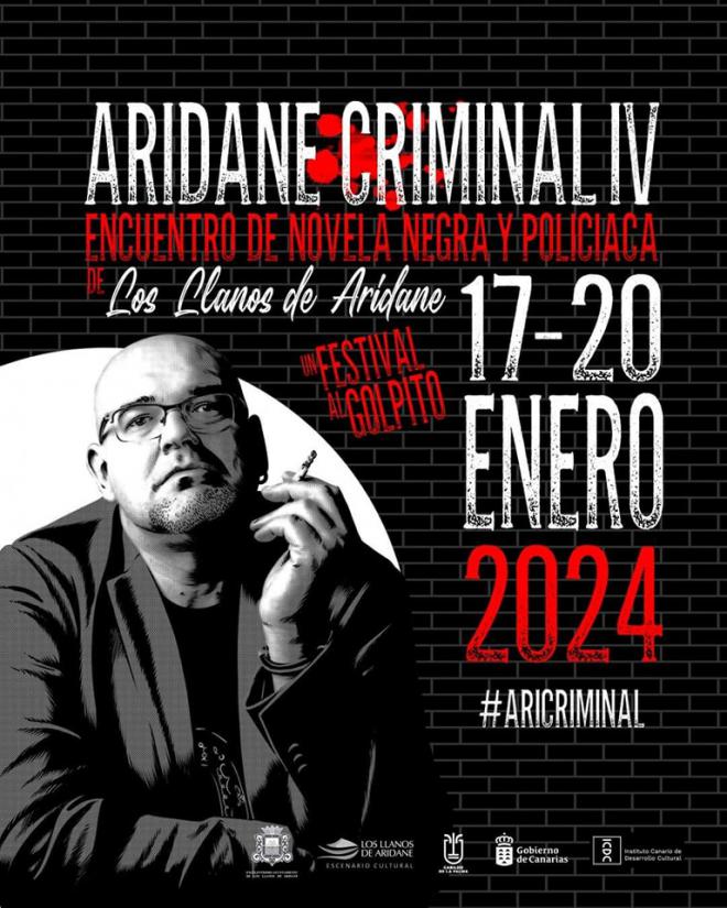 El festival literario Aridane Criminal comienza este miércoles