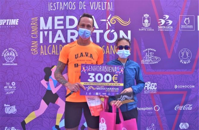 X Medio Maratón con victorias absolutas de Jorge Álvarez y Aroa Merino