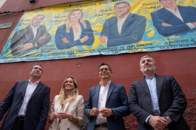 Clavijo llama a los canarios “a poner el 28 de mayo a Canarias por delante”