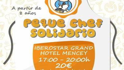 Los pequeños cefs solidarios se dan cita en la Cocina del Mencey
