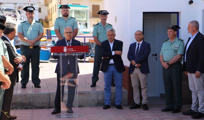 La Guardia Civil incorpora un nuevo puesto en las instalaciones del Puerto de Vueltas, en Valle Gran Rey