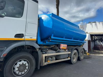 Haría pide al Consorcio del Agua que distribuya cubas entre los negocios y comercios