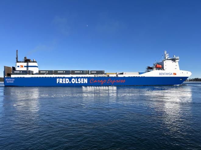 Fred. Olsen refuerza su oferta logística interinsular con la incorporación de dos nuevos buques de carga