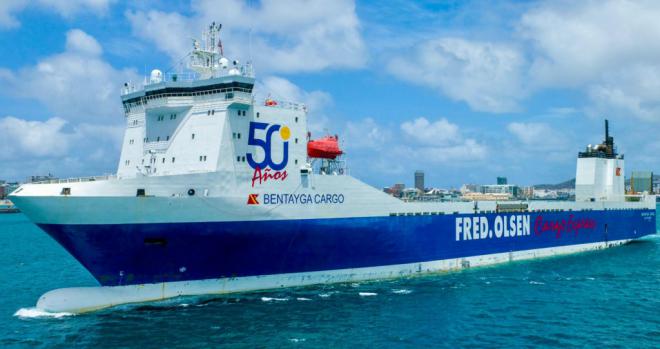 Operativa la nueva ruta de Fred. Olsen Express