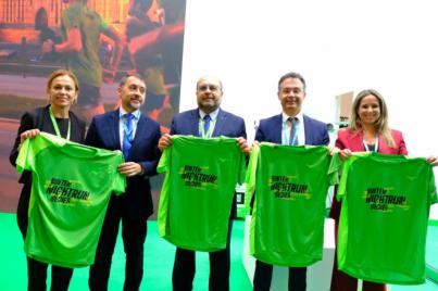 Binter presenta en Fitur el calendario de la Binter NightRun 2024