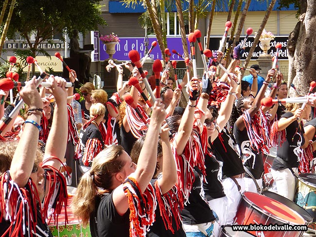 Los tambores por la convivencia de Bloko del Valle despiden el SUMA Festival