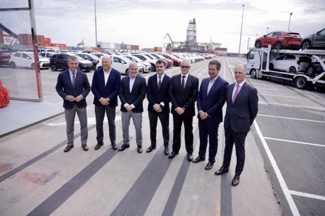 Boluda y Car Canarias inauguran una campa para optimizar y hacer más sostenible la importación de vehículos