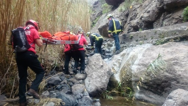 Bomberos realiza veinte rescates en Masca en lo que va de año