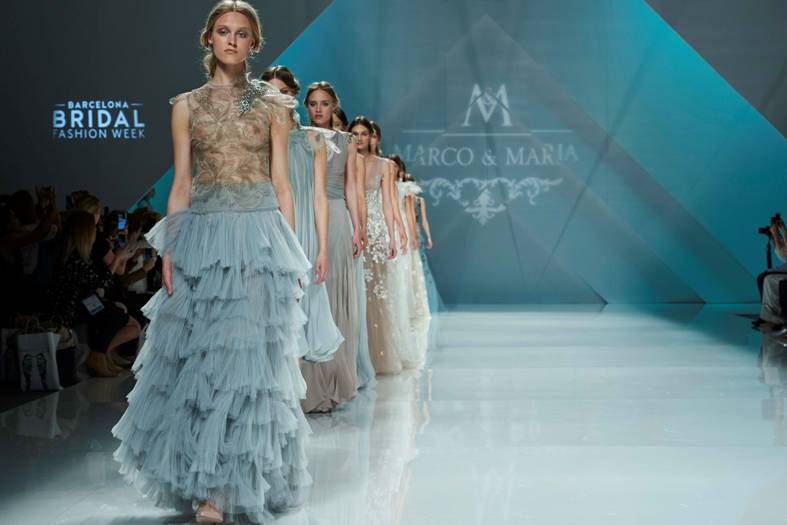 Marco&María, de Tenerife Moda, vuelve a cautivar en la Barcelona Bridal Fashion Week