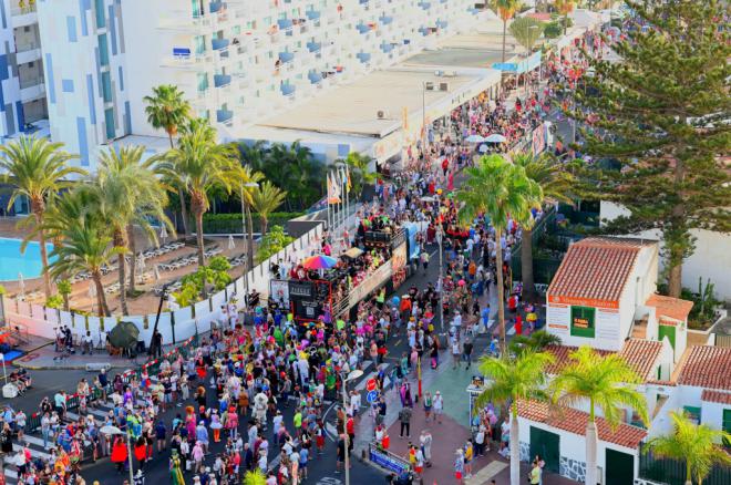 Más 350.000 personas disfrutaron de Gran Cabalgata de Maspalomas
