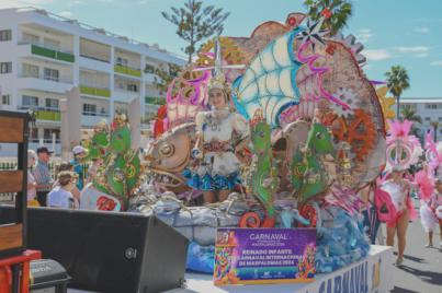 Vuelta a las calles de la Cabalgata Infantil del Carnaval de Maspalomas