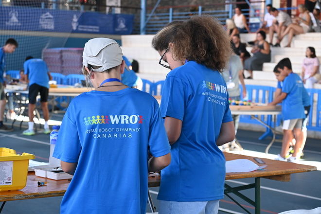 Santiago del Teide acogió el campeonato de Canarias “World Robot Olympiad 2024”