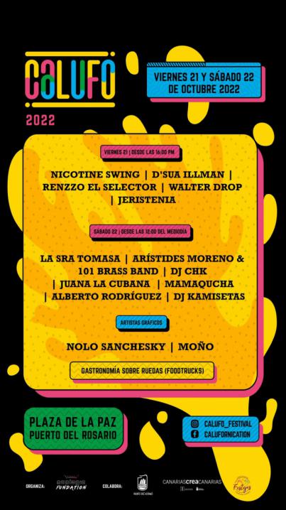 Puerto del Rosario recupera tras nueve años el ‘Calufo Fest’ con 12 conciertos en dos jornadas de fiesta diurna