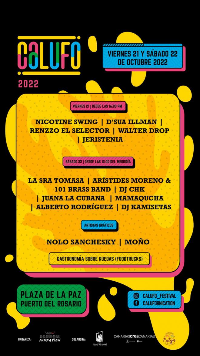 Puerto del Rosario recupera tras nueve años el ‘Calufo Fest’ con 12 conciertos en dos jornadas de fiesta diurna