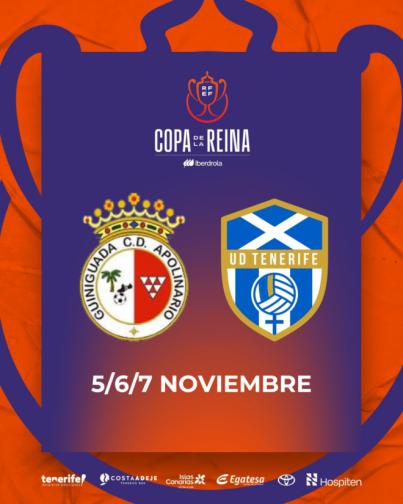 Guiniguada Apolinario y Costa Adeje Tenerife Egatesa rivales en la Copa de la Reina