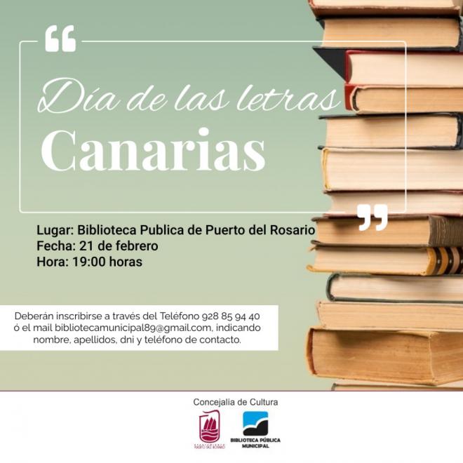Puerto del Rosario celebra el Día de Las Letras Canarias 2022 con una lectura compartida en la Biblioteca municipal