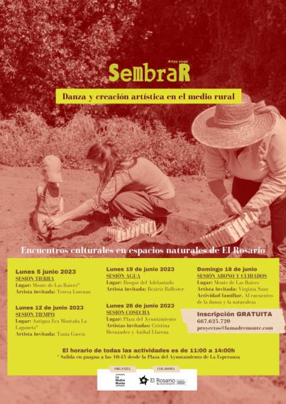 "Sembrar Artes Vivas" da comienzo su programación de danza en la naturaleza