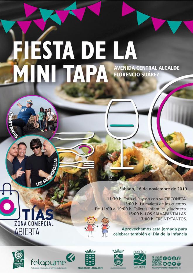 La Semana de la Minitapa de Tías se celebra del 11 al 16 de noviembre con premios y descuentos